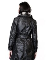 JACKET BLACK JACKET WITH DETACHABLE Collettino REX EDGED IN PAINT 57 - Image 3