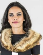 Neck in natural faded fox with tips at the tips Pelzkragen col fourrure collo pelliccia - Image 3