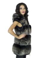 Sleeveless fox tassel cap steel 44 меха Fuchspelz pelliccia volpe 狐狸毛 fourrure renar - Image 3