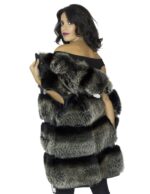 Fox sleeveless steel tassel with 42 shaded Italian collar with black base zip closure - Image 6