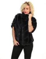 SMANICATO REX DARK GRAY WITH CROSS WORKING WITH WRIST NECK piping LANA