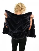 SMANICATO REX DARK GRAY WITH CROSS WORKING WITH WRIST NECK piping LANA - Image 6