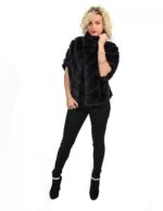 SMANICATO REX DARK GRAY WITH CROSS WORKING WITH WRIST NECK piping LANA - Image 5