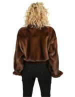 46 mink blouson braschi wild star collar and slits wrists - Image 6