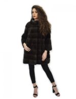 Пальто 54 полярное сияние меха нокдорожка трек и целые скины 82см рукава 3/4 — изображение 5