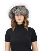 Hut mit Pelzbesatz Silberfuchs Kleinen