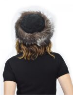 Hut mit Pelzbesatz Silberfuchs Kleinen – Bild 3