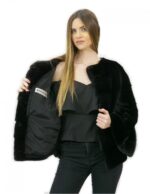 Black wing model cape size 44 with sleeve pockets 3/4 short long sleeve - Image 7