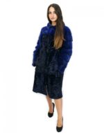 Шуба 48 Персидская и норковая шея кратер закрытие длинный магнит закрытие — изображение 5