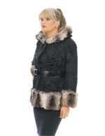 Persian and chinchilla 48 second life jacket with external pockets with 3/4 sleeve hook closure - Image 2