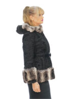 Persian and chinchilla 48 second life jacket with external pockets with 3/4 sleeve hook closure - Image 3