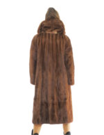 Cappotto lunghissimo 114 centimetri demi buff 46 manica tre quarti collo sciallato largo