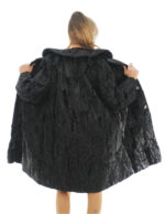 Persian Coat Second Life Chest and Lapel 52 Black Long Sleeve Closure Hooks External Pockets - Image 5