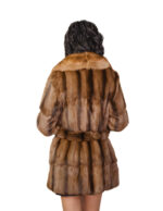 Pedigree fur coat and sable 46 brown undercost coat 84cm chest and lapel - Image 5